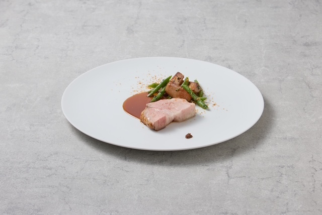 ヤマトポーク炭火焼き　奈良野菜　マデラ酒　蘇